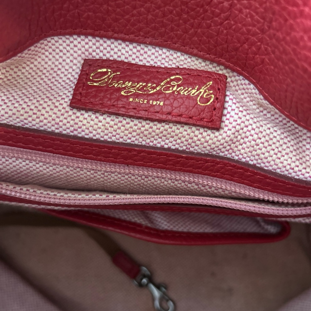 Red Leather Women's Bag - Picture 7 of 15